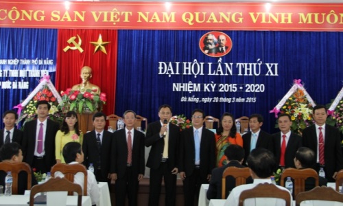 Đại hội Đảng bộ Công ty TNHH MTV Cấp nước Đà Nẵng lần thứ XI, nhiệm kỳ 2015-2020